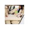 Inflatable Car Travel Bed &ndash; SUV Air Mattress w/ Pump, Flocking Pad for Camping &amp; Backseat Use