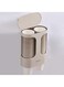 Kingdoor Self Adhesive No Drilling Holes Cup Dispenser with Anti-Dust Covee for 2-7.5oz Disposable Cups (Khaki)