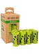 Mumoo Bear Poop Bags Biodegradable, 8 Rolls/120 Counts, Dog Waste Bags, Refill Rolls Unscented Compostable Bags, Leak-Proof, Easy Tear-Off