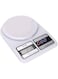 Dubai Gallery Electronic Kitchen Digital Weighing Scale 7Kg White/Black