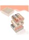 Duomama 3-Pack Bra Socks Underwear Organizer - Foldable Dresser Drawer Dividers for Lingerie, Ties, and More - Soft Fabric Bins