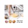 CX-6651W Hand Mixer Electric, Handmixer 800W Electric Whisk 5 Speed with Turbo Handheld Mixer