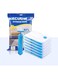 LUMOZA Vacuum Compression Storage Bags, 6 Pack Vacuum Bags (2L+2M+1J) with free Hand Pump, Vacuum Seal Bag for Clothes, Bedding, Blankets, Pillows, Seasonal Storage for Home &amp; Travelling