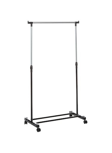ECVV Stainless Steel Elevation Type Folding Clothes Hanger Single Pole