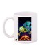 Monsters Inc Printed Coffee Mug White/Green/Purple