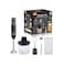 5-in-1 Hand Blender Set &ndash; 400W Stainless Steel Chopper, Mixer, Smoothie &amp; Milk Frother