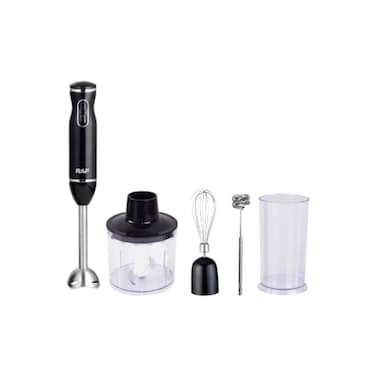 5-in-1 Hand Blender Set &ndash; 400W Stainless Steel Chopper, Mixer, Smoothie &amp; Milk Frother