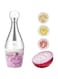 BIGTHREE Manual Pressed Chopper, Food Chopper, Vegetable Chopper, Onion Chopper, Easy to Clean Manual Hand Vegetable Chopper Dicer, Onion Chopper with Container, Dishwasher Safe Garlic Chopper
