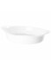 dish white 30x19 cm