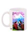 Printed Ceramic Coffee Mug Multicolour