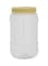 Round Air-Tight Pet Jar 3000ml Plastic Container RF11100 Keeps Your Food Fresh Portable and Lightweight Healthier Choice BPA and Odour Free Leak-Proof 3000ml