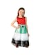 Mad Toys UAE National Day Celebration with UAE Flag Bow Dress Child Costumes, Small 3-4 Years