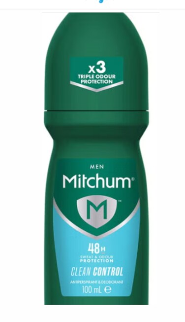 MITCHUN 48H CLEAN CONTROL ANTIPERSPIRANT DEODORANT 100ML