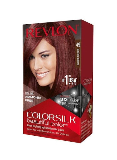 Colorsilk Permanent Hair Colour 49 Auburn Brown