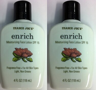 Trader Joe's Enrich Moisturizing Face Lotion Pack of 2