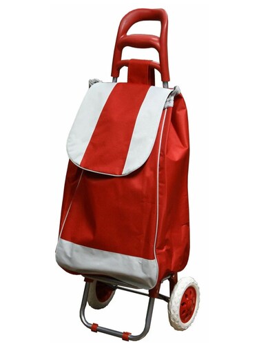 Foldable Shopping Trolly Luggage Bag Vegetable Trolley with Wheel Easy to Carry Travelling Luggage Trolley Bag with Good Looking and Easy Carring