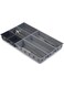 Joseph Joseph Blox 7 Piece Drawer Organiser Set, Grey, 4