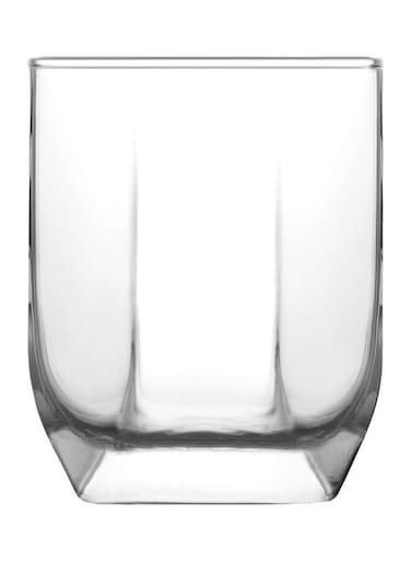 6-Piece Diamond Liqueur Glass Set Clear