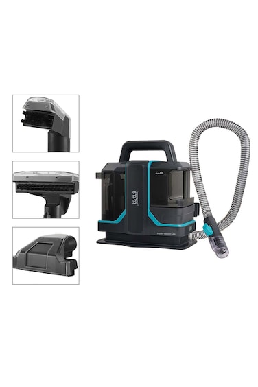 Carpet Cleaner, Fast Heating, Wired Dry &amp; Wet Cleaner, for Carpet/Car Seat/Sofa, 450W ST-4600 Black