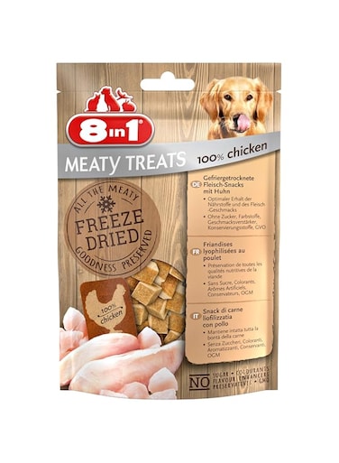 8in1 Dog Freeze Dried Chicken 50g