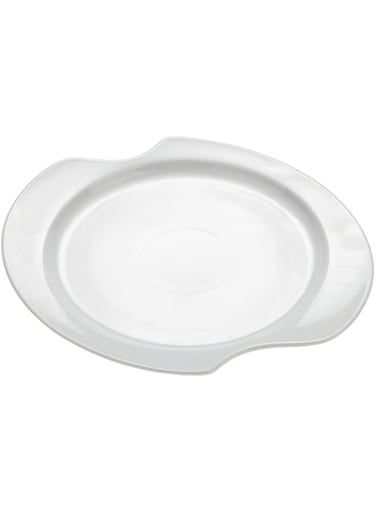 Symphony Waisted Plate, 30 Cm - White