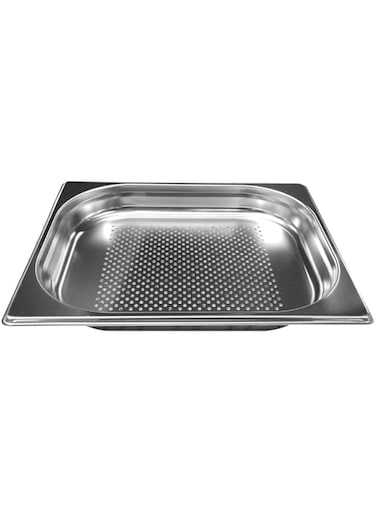 Vague Stainless Steel 1/2 Perforated Gastronorm Pan, 40 mm Size