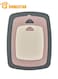 3 PCS Cutting Board, Plastic Cutting Boards Non Slip and Dishwasher Safe, Food Grade Chopping Boards Set for Fruit, Meat and Vegetable, Pink