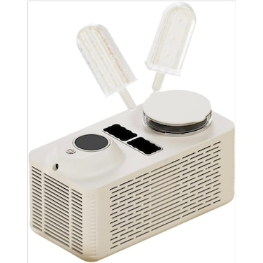 Tradeo Desktop Mini Portable Ice Pop Maker &ndash; Fast-Freezing DIY Popsicle Machine for Home and Travel