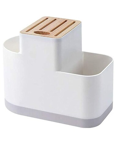 Multifunction Kitchen Storage Rack Plastic Draining Inserted Block Flatware Organizer Cutlery Holder For Chopsticks Spoons