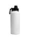 Stainless Steel Water Bottle - Vaccum Insulated Water Bottle 32 Oz, Vaccum Insulated Water Bottle - Wide Mouth BPA-Free Sport Water Bottle for Gym White.