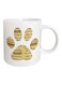 Paw Print Ceramic Mug Multicolour