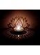 Billion Deals Om Lotus Shape Diwali Shadow Diya Deepawali Traditional for Home/Office Religious Tea Light Candle Holder Stand Diwali Gift
