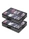 2-piece Underbed Large Capacity Shoe Storage And Organizing Bag Foldable Non-woven Plaid Storage And Organizing Bag