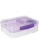 Sistema 21671 Go Collection Bento Box Clear 6.9 Cup Multicolored 21690