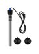 Rubik 25W Aquarium Heater with &amp; 2 Suction Cups, Stainless Steel High Precision Adjustable Temperature Control Heating Rod for Fish Tank