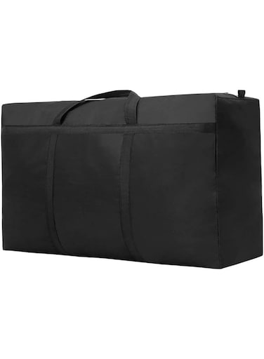 Super Extra Large Storage Bags(Pack-0f-3) Waterproof Portable Moving Storage Bags, Thickened Sturdy Oxford Material Duvet Storage Bag, For Bedding, Duvets, Pillows, Clothes, Moving Home (Black,180 L)