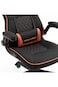 Ergonomic Gaming Chair with Lumbar Support, Adjustable Armrests &amp; Breathable Fabric
