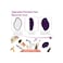 Crystal Hair Eraser for Women and Men, Reusable Crystal Hair Remover Magic Painless Hair Removal.