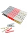 ECVV Colorful Plastic Clothespins - Heavy Duty Laundry Clothes Pins Clips Pegs, Drying Line Pegs Small Colored Clothes Pins for Outdoor, Clothesline Crafts Picture Clips Food Package Clips   24 PIECES