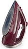 Tefal Ultimate Pure FV6820E0 Iron Steam 2800 W Red, Silver