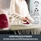 Tefal High Pressure Steam Generator Iron, Pro Express Protect, White &amp; Burgundy, GV9220