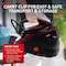 Tefal Pro Express Protect High Pressure Steam Generator Iron, 1.8 L Capacity, 7.5 Bar, 140 g/min continuous steam &amp; 560 g/min steam boost, 2600 Watt, Removable Scale Collector, Burgundy &amp; Black GV9230