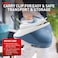 Tefal Steam Generator Iron, 2800W, 520g/min Steam Boost, 7.5 Bar Pressure, Express Protect, White &amp; Blue, SV9202