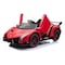 Megastar Ride on 12 v Licensed   Lamborghini Veneno Butterfly 12V 2 Seater Ride On Car - red