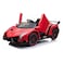 Megastar Ride on 12 v Licensed   Lamborghini Veneno Butterfly 12V 2 Seater Ride On Car - red