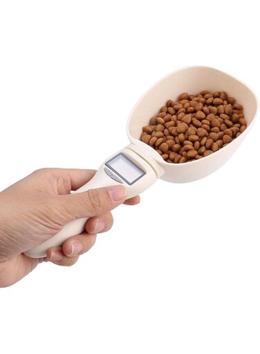 ALMEKAQUZ Digital Spoon Scale, 800g/1g Kitchen Spice Measuring Spoon Food Scale Pet Food Weighing Spoon Scale Electronic Baking Scale, Portable Spoon Scale with Battery