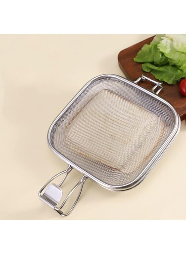 Azonee Sandwich Cage, Sandwich Grill for Oven Stainless Steel Sandwich Clip Sandwich Maker Bread Rack Stainless Steel Toaster Accessory