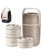 Kids Thermal Bento Lunch Box Set for School, Insulated Lunch Containers With Bag,3 Separate Stackable Lunch Container, Microwaveable Lunch Box Bento Box for Adults &amp; Kids