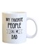 Your Wall Funny Dad Quote Printed Coffee Mug White/Black