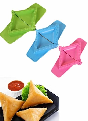Dumpling Maker Empanada Maker Press - Triangle Dumpling Ravioli Maker Set Press Pierogi Mold Essential Kitchen Tools for Empanada Dumpling Ravioli Pierogi Hand Pie